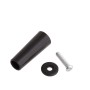 TOPE PERSIANA CON TORNILLO 60 MM.  MARRON