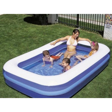 PISCINA INFLABLE RECTANGULAR 262X175X51CM. 