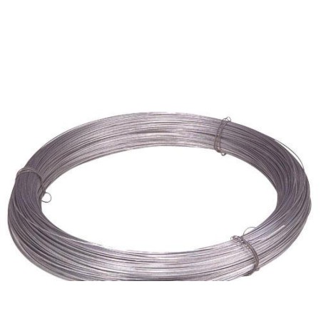 ALAMBRE GALVANIZADO ROLLO   5KG.  Nº  3 -  0,8 MM