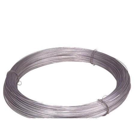 ALAMBRE GALVANIZADO ROLLO  5KG.  Nº20  -  4,4 MM