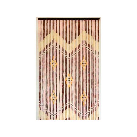CORTINA PUERTA 42 TIRAS BAMBU 90X200 CM