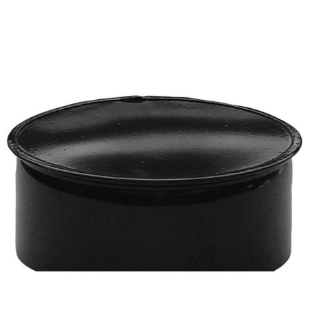 TAPA TUBO ESTUFA NEGRO VITRIFICADA 200MM
