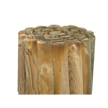 BORDO MADERA ROLLO DIAMETRO 5X250X40 CM. 
