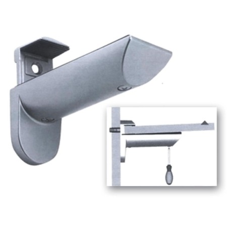 SOPORTE ESTANTE CROMO MATE 1174