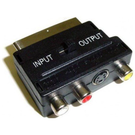 SIMON CONEXION EUROC 3 RCA+DIN4 PINS