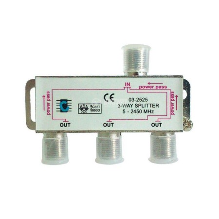 GARSACO DISTRIBUIDOR 3 SALIDAS 5-1000 MHZ