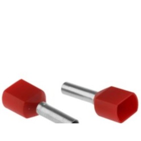 TERMINAL PUNTERA ROJO DUO 1,00 MM