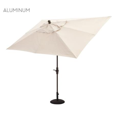 SUN PARASOL 2X3 ALUMINIO COLOR CRUDO