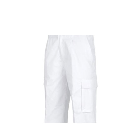 MACOR PANTALON MULTIBOLSILLOS BLANCO T52