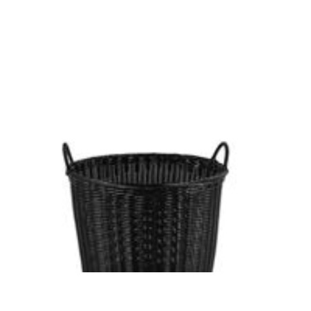 CESTA BELVEDERE REDONDA NEGRA 42X37