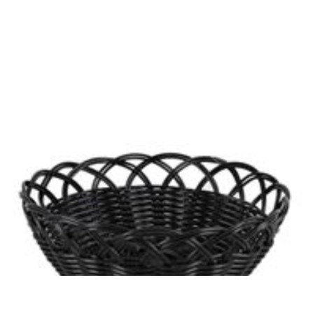 CESTA BELVEDERA RDA NEGRA TRENZAS 23X9