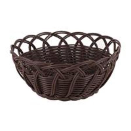 CESTA BELVEDERE REDONDA WENGUE TRENZA 20X9