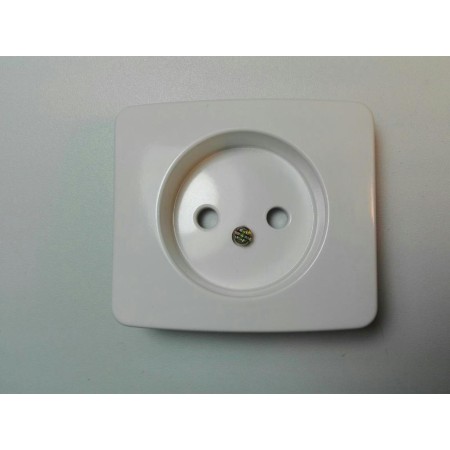 NIESSEN ARCO  PLACA ENCHUFE BIPOLAR 8203 BLANCO