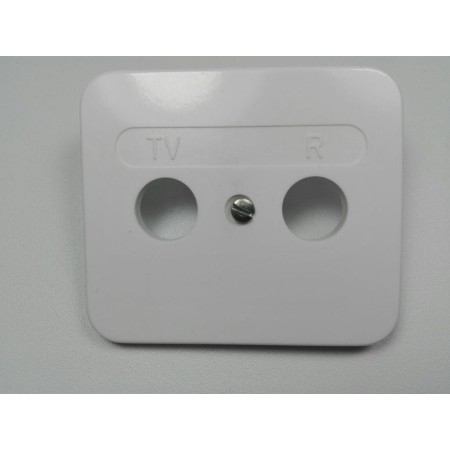 SIMON 75 TAPA TOMA R-TV+SAT BLANCO