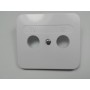 SIMON 75 TAPA TOMA R-TV+SAT BLANCO