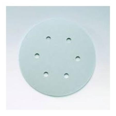 DISCO LIJA 150MM BLANCO 6 AGUJEROS  VELCRO GR220