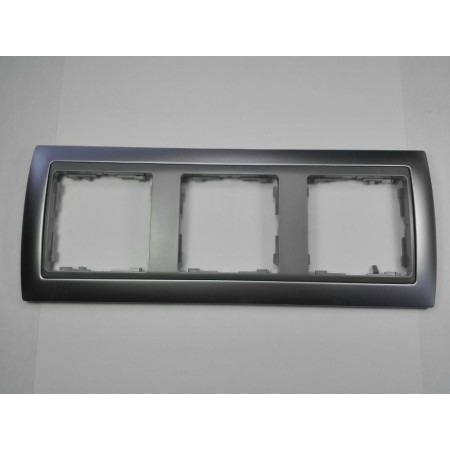 SIMON 82 MARCO 3 ELEMENTOS ALUMINIO-ALUMINIO