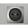 SIMON 82 TAPA BASE BIPOL CAVA-GRAFITO