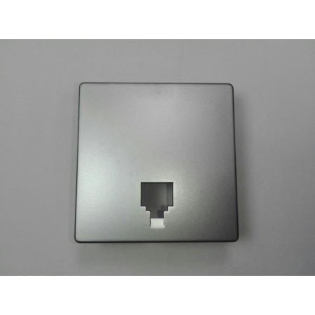 SIMON 82 TAPA TOMA TELEFONO RJ11 ALUMINIO