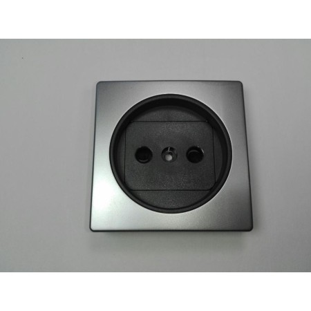 SIMON 82 TAPA BASE BIPOLAR ALUMINIO