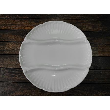 PLATO ESPARRAGOS PORCELANA BLANCA MOD. 5188.CIM