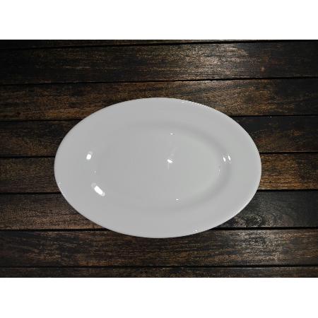 CIM FUENTE 6185/3 OVAL 25CM BLANCO