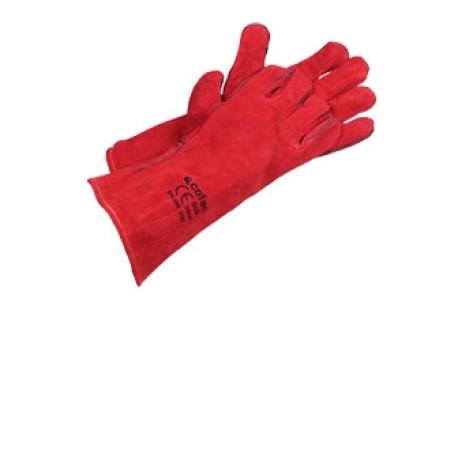 Guantes soldador forja rojo talla 9