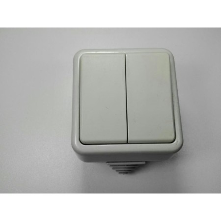 SIMON INTERRUPTOR DOBLE ESTANCO IP54 S-45