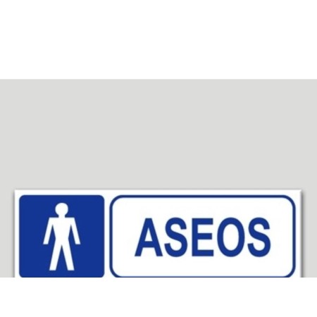 CARTEL ASEOS MASCULINO