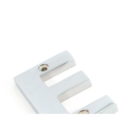 LETRA ACERO CROMO 10 CMS E FYH