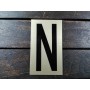 FYH LETRA N 90 MM ALUMINIO ORO