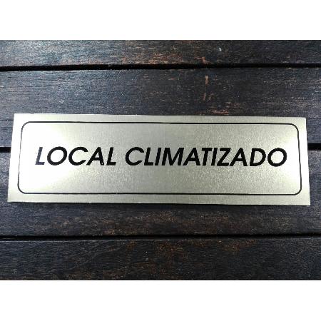 FYH ROTULO LOCAL CLIMATIZADO 17X5 ALUMINIO ORO