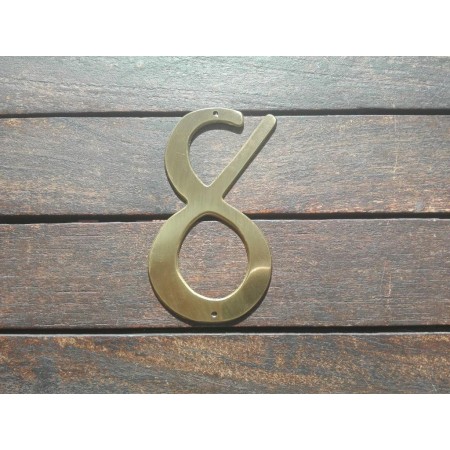 NUMERO 8 LATON PULIDO BRILLO FYH