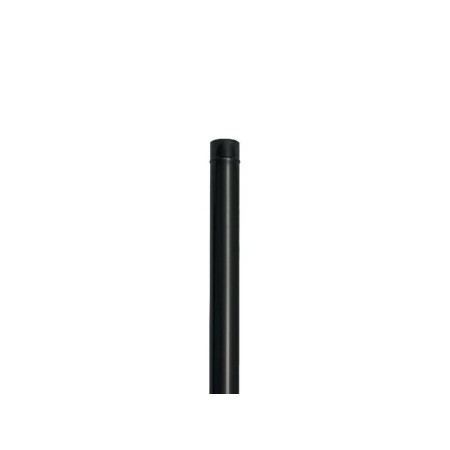 TUBO ESTUFA PELLET VITRIFICADO Ø80 MM 100 CM