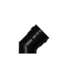 CODO ESTUFA PELLET VITRIFICADO Ø80 MM  45°