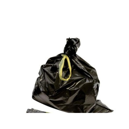 BOLSA BASURA MEDIANA 50 LITROS 55X70 CM.  ROLLO 15 UNIDADES