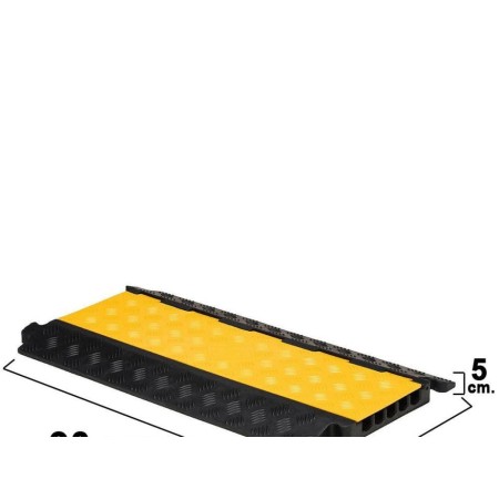 PASACABLES PARA SUELO 5 CANALES 90X50X5 CM. 