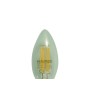 BOMBILLA LED FILAMENTO VELA E14 4 W. =40 W.  LUZ CÁLIDA 470 LUMENES. 