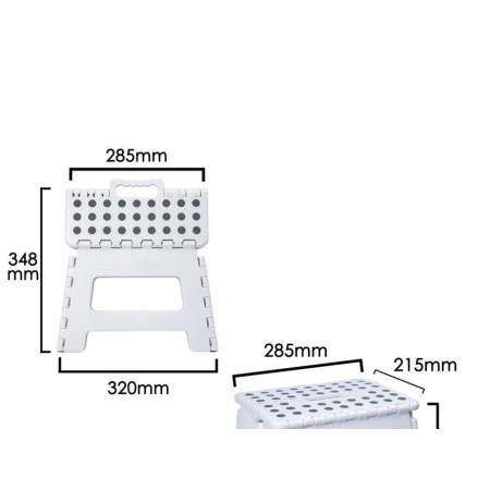 TABURETE PLEGABLE 29X22X22 CM. 