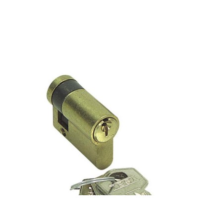 CILINDRO TESA 5200 30X10 LATONADO LEVA EXCENTRICA CORTA