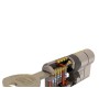 CILINDRO TESA SEGURIDAD T70  35X35 LATONADO LEVA LARGA
