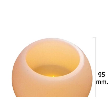 VELA LED CERA DECORATIVA