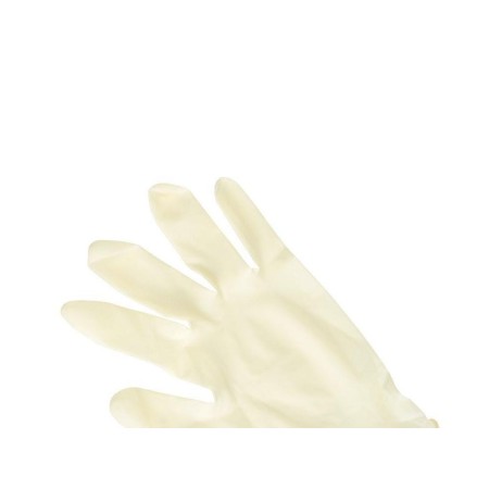 GUANTE DESECHABLE LATEX SINTETICO TALLA 9 CAJA 100 UNIDADES