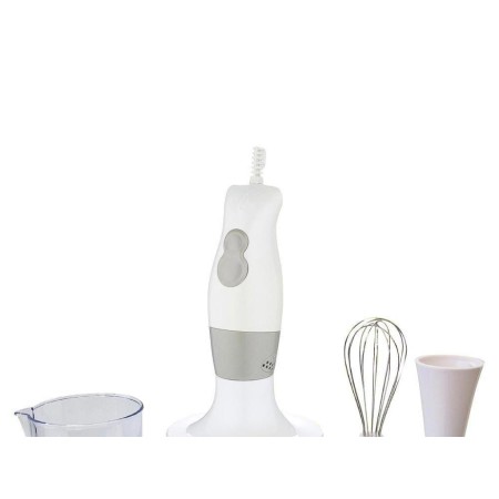 BATIDORA 250 / 300 W.  2 VELOCIDADES CON VASO, TRITURADOR Y VARILLAS
