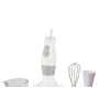 BATIDORA 250 / 300 W.  2 VELOCIDADES CON VASO, TRITURADOR Y VARILLAS