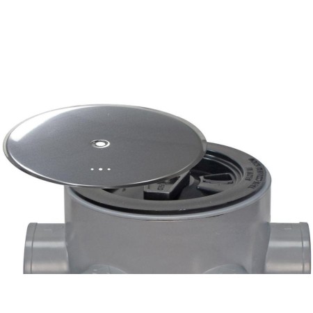 BOTE SIFONICO PVC T 85 BA 110  50 - 40 ALTURA 75 MM.  CON TAPA AIREACIÓN