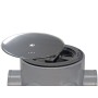 BOTE SIFONICO PVC T 85 BA 110  50 - 40 ALTURA 75 MM.  CON TAPA AIREACIÓN