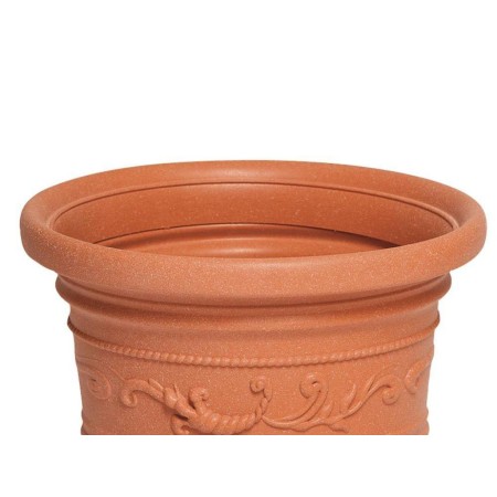 MACETERO TERRACOTA RESINA REDONDO Ø 40 CM. 