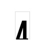 NUMERO ADHESIVO 46X140 MM.    Nº 4