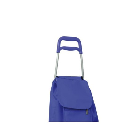 CARRO DE COMPRA AZUL 2 RUEDAS 45 LITROS